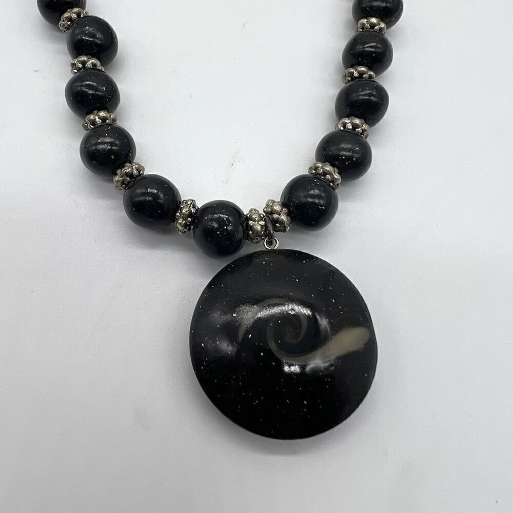 Handmade Polymer Clay Necklace and Bracelet Set - Picture 6 of 8